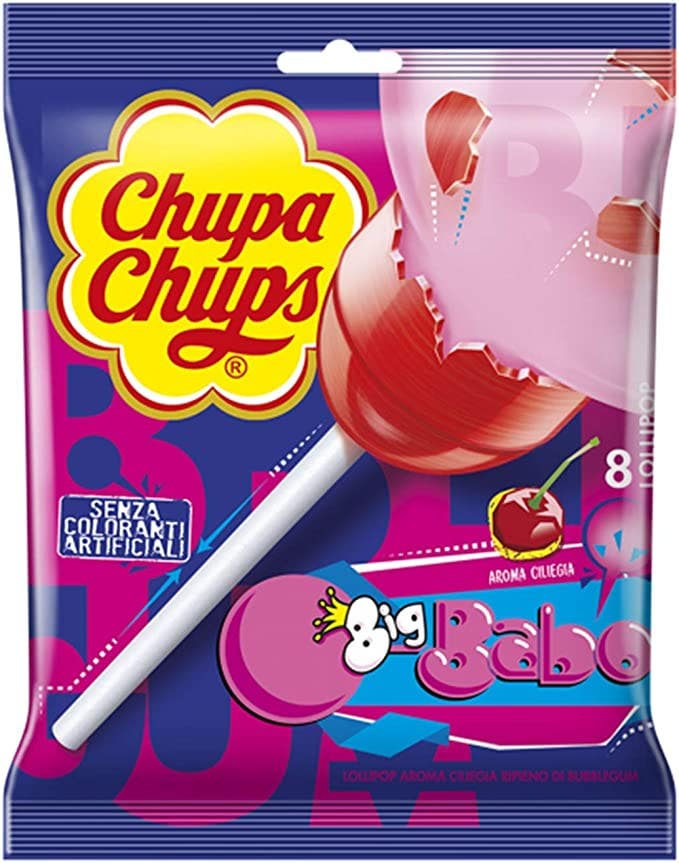 Chupa Chups Big Babol 8 Lecca Lecca