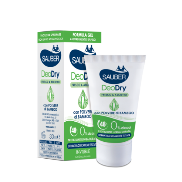 SAUBER FRESH DEO GEL AST 30ML