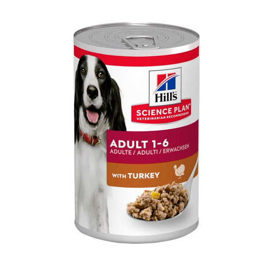 Hill's Science Plan Bocconcini Tacchino Per Cani Adulti Lattina 370g
