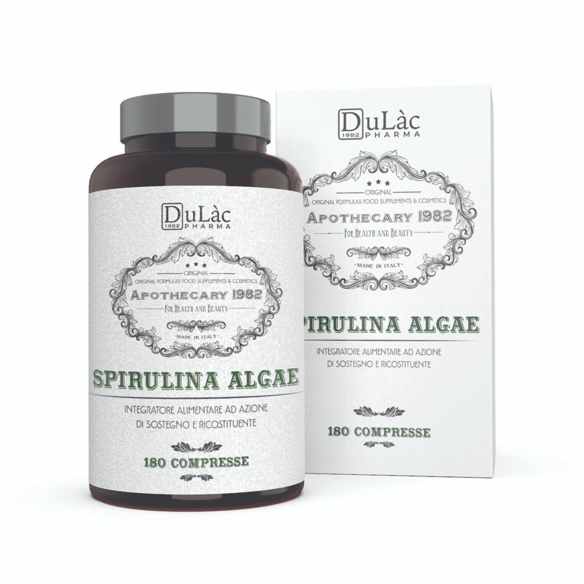 Apothecary Alga Spirulina 180 Compresse