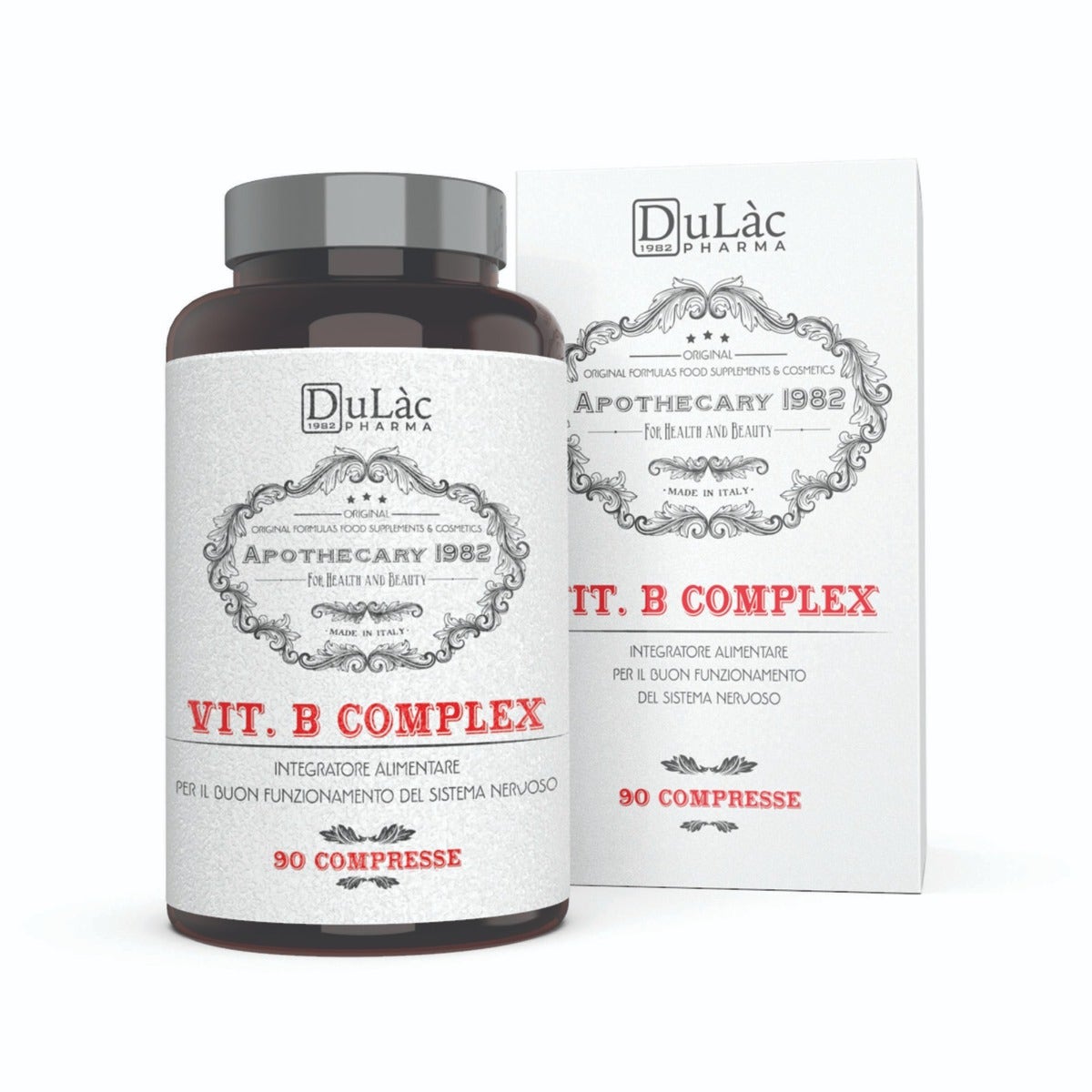 Apothecary Vit B Complex 90 Compresse