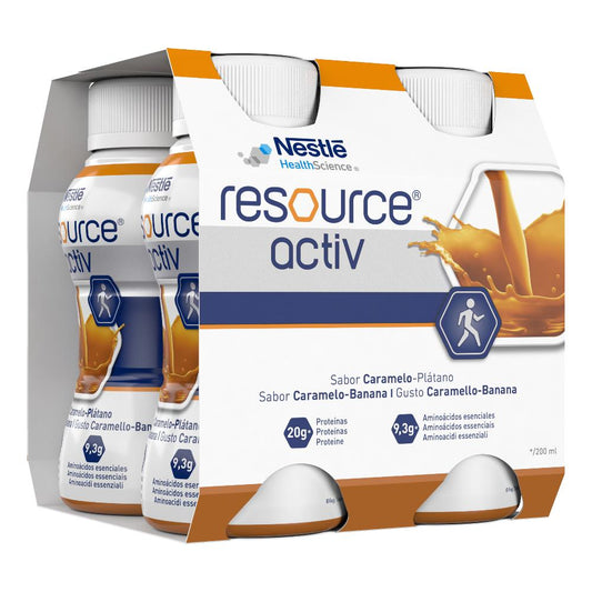 RESOURCE Activ Caram.Banana 4x200ml