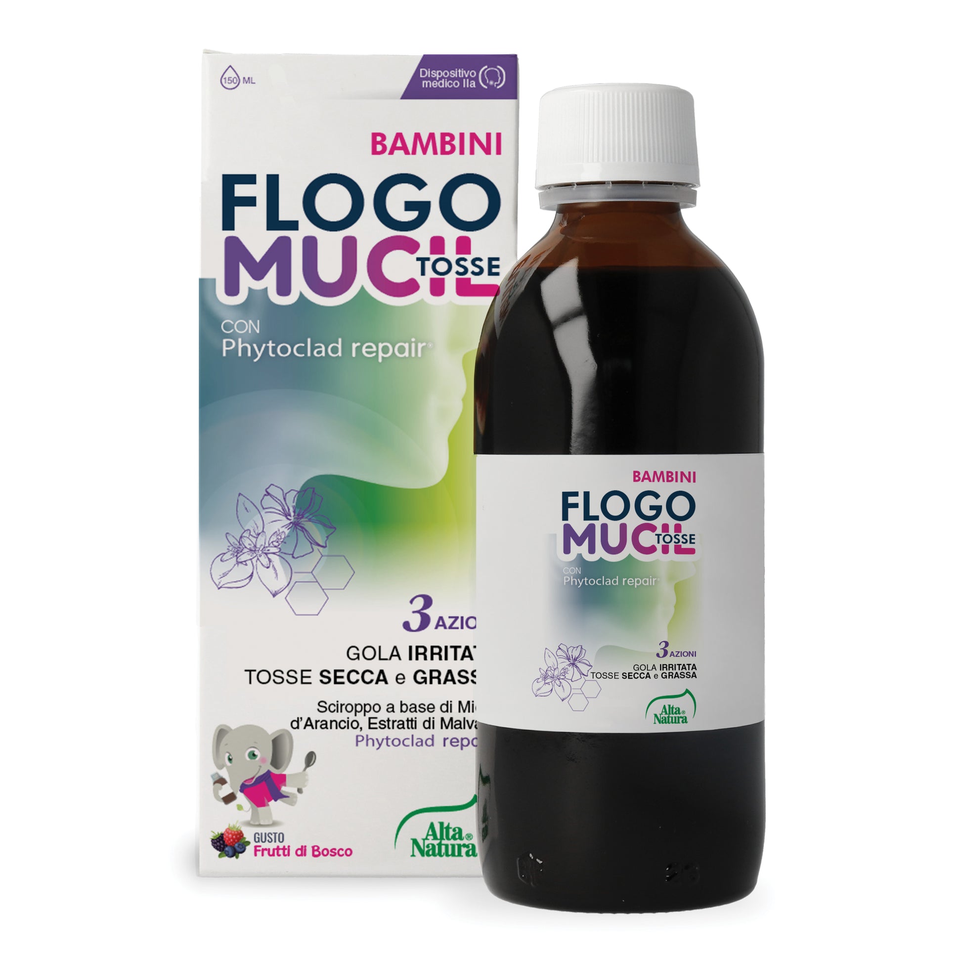FLOGOMUCIL TOSSE BAMBINI 150ML