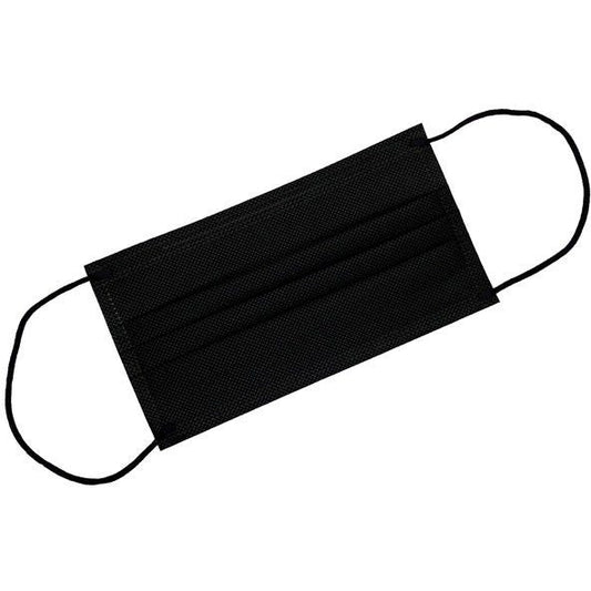 Mascherina Chirurgica Adulto Black 10 Pezzi