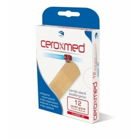 Ceroxmed Cerotti universali Super 7,2 x 2,5cm 12pz