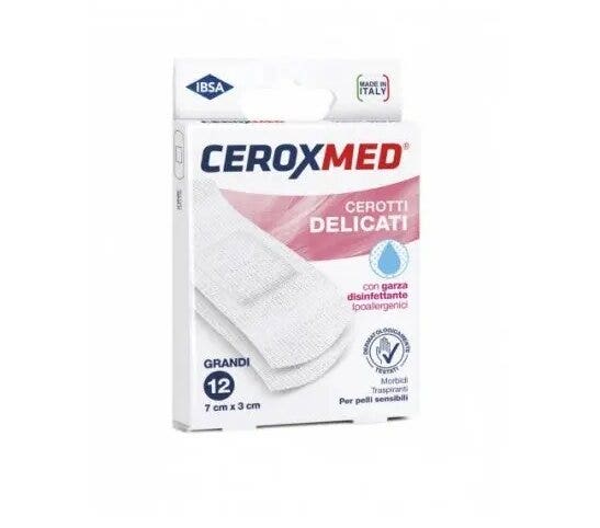 Ceroxmed Cerotti Delicati Grandi 12pz