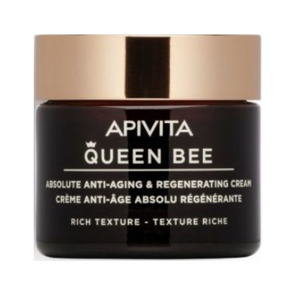 Apivita Queen Bee Rich Crema Viso Anti-EtÀ Assoluta&Rigenerante Texture Ricca 50ml