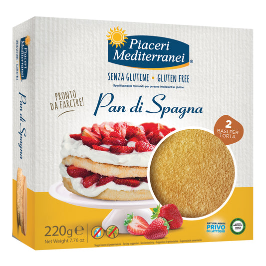 PIACERI MEDITERRANEI Pan di Spagna 200g