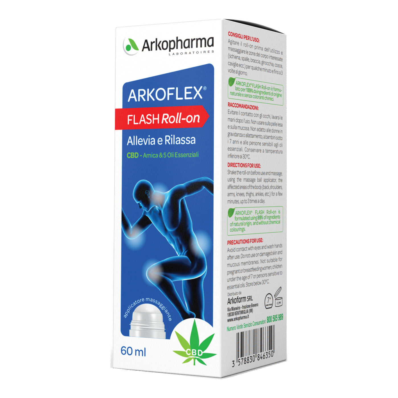 Arkoflex Flash Roll On 60 ml