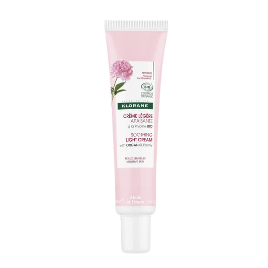 Klorane Crema Leggera Lenitiva alla Peonia Bio Pelle Sensibile	40ml