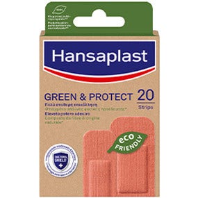 Hansaplast Green-Protect Cerotti 20 Pezzi Assortiti