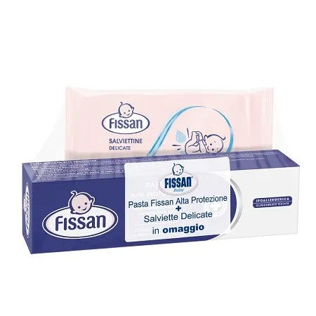 Fissan Pack Pasta Alta Protezione 100ml + Salviette