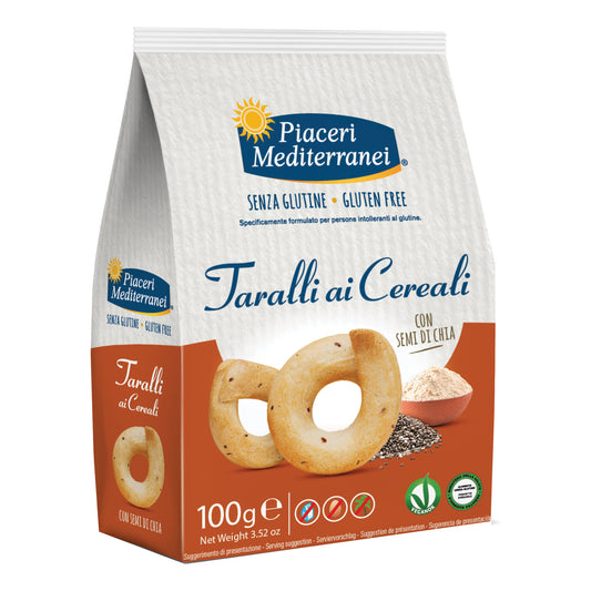 PIACERI MEDITERRANEI Taralli Cer.100g