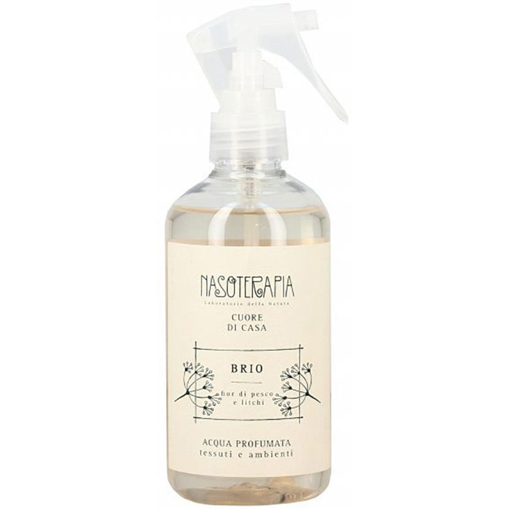 Nasoterapia Cuore Di Casa Brio Acqua Profumata Tessuti Fior Di Pesco E Litchi 250ml