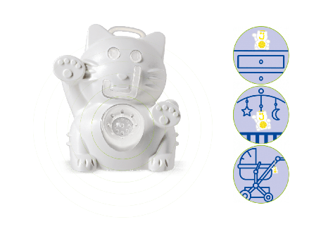 J Bimbi Antizanzare Sonico Portatile Per Neonati E Bambini Fantasia Kitty