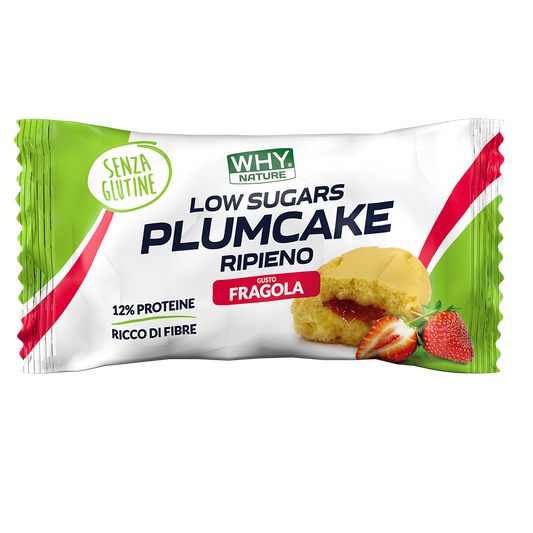 Whynature Plumcake Ripieno Fragola 50g
