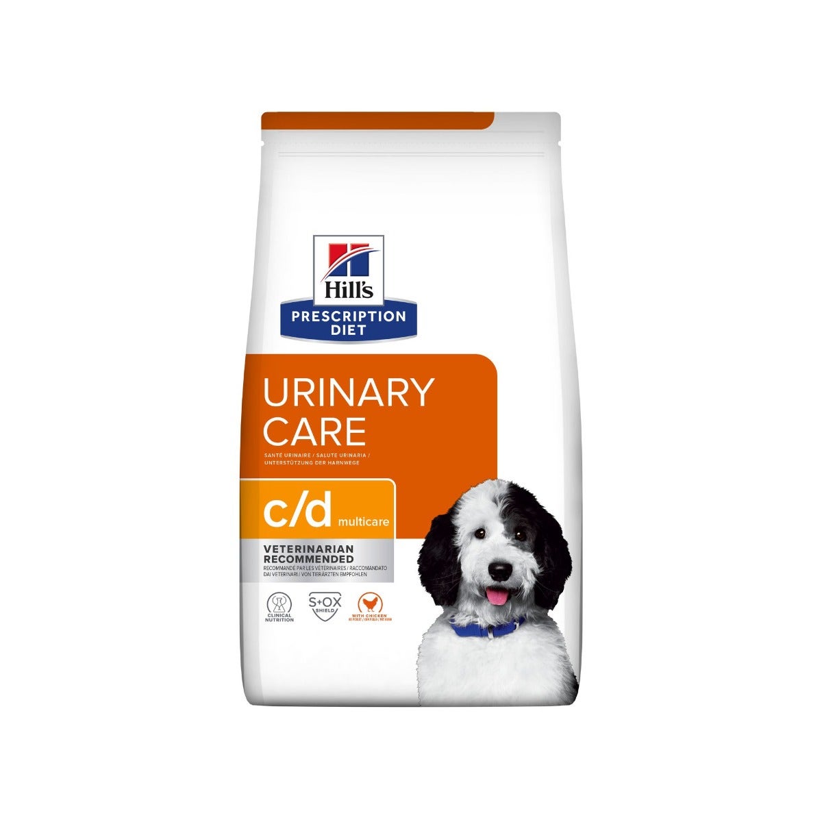 Hill's Prescription Diet C/D Multicare Crocchette Di Pollo Per Cani Sacco 4kg