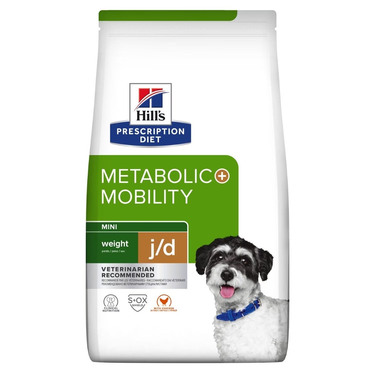Hill's Prescription Diet Metabolic + Mobility j/d Mini Cibo Secco Cani Adulti Taglia Mini Sacco 9kg