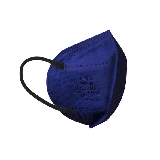 Mascherina FFP2 Rise Small Blu 1 Pezzo
