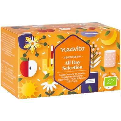 Neavita All Day Selection Selezione Infusi/Tisane Bio 20 Filtri