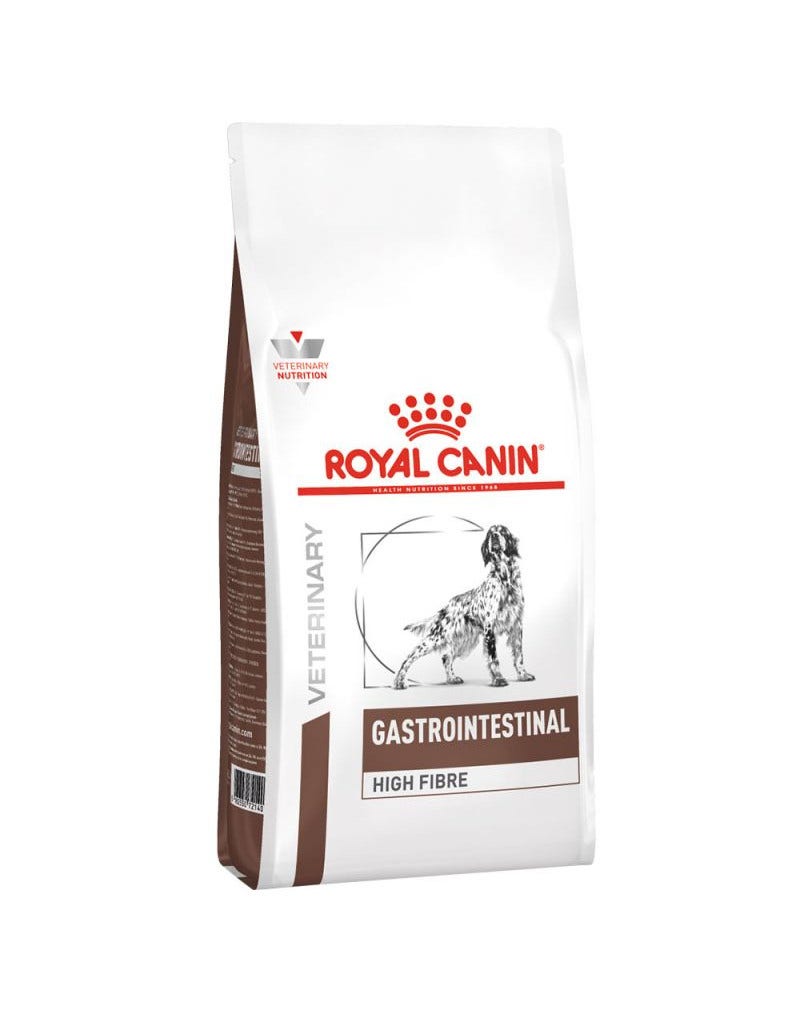 Royal Canin Veterinary Gastrointestinal High Fibre Crocchette Per Cani Adulti Sacco 2kg