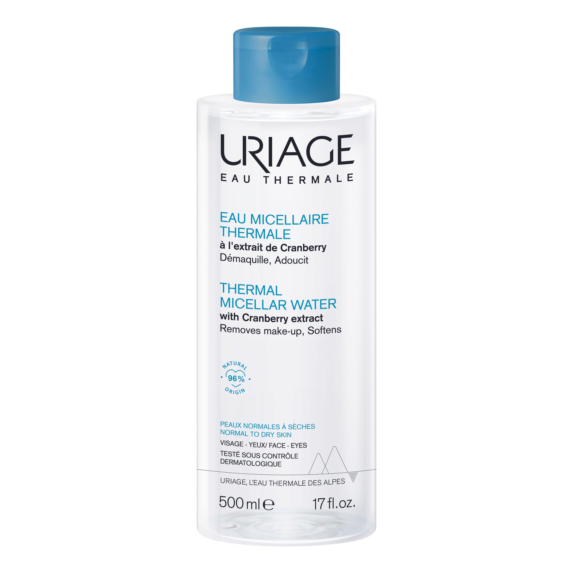 URIAGE EAU MICELLAIRE PNS 500ML