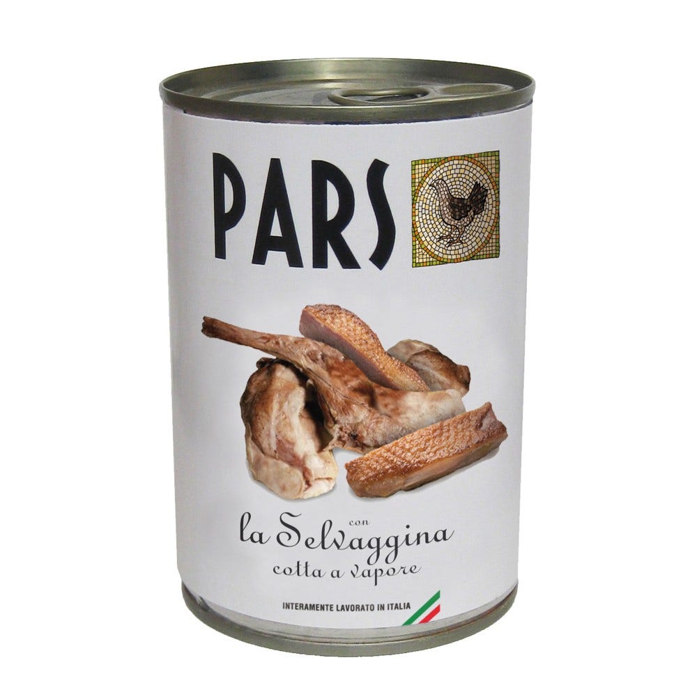 Cerere Pars La Selvaggina Cibo Umido Per Cani Lattina 400gr