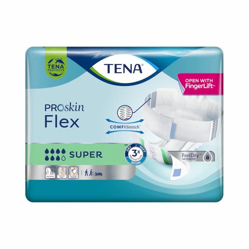 TENA FLEX SUPER M 30PZ