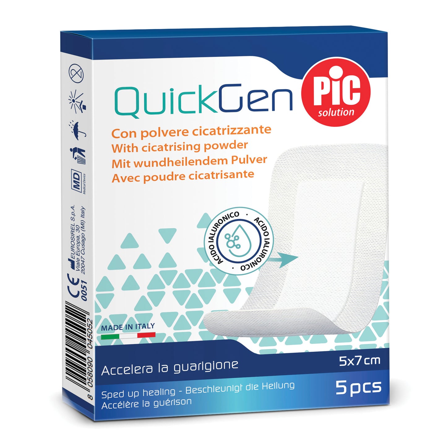 QUICKGEN Cer.Cicatr. 5x7,5x5