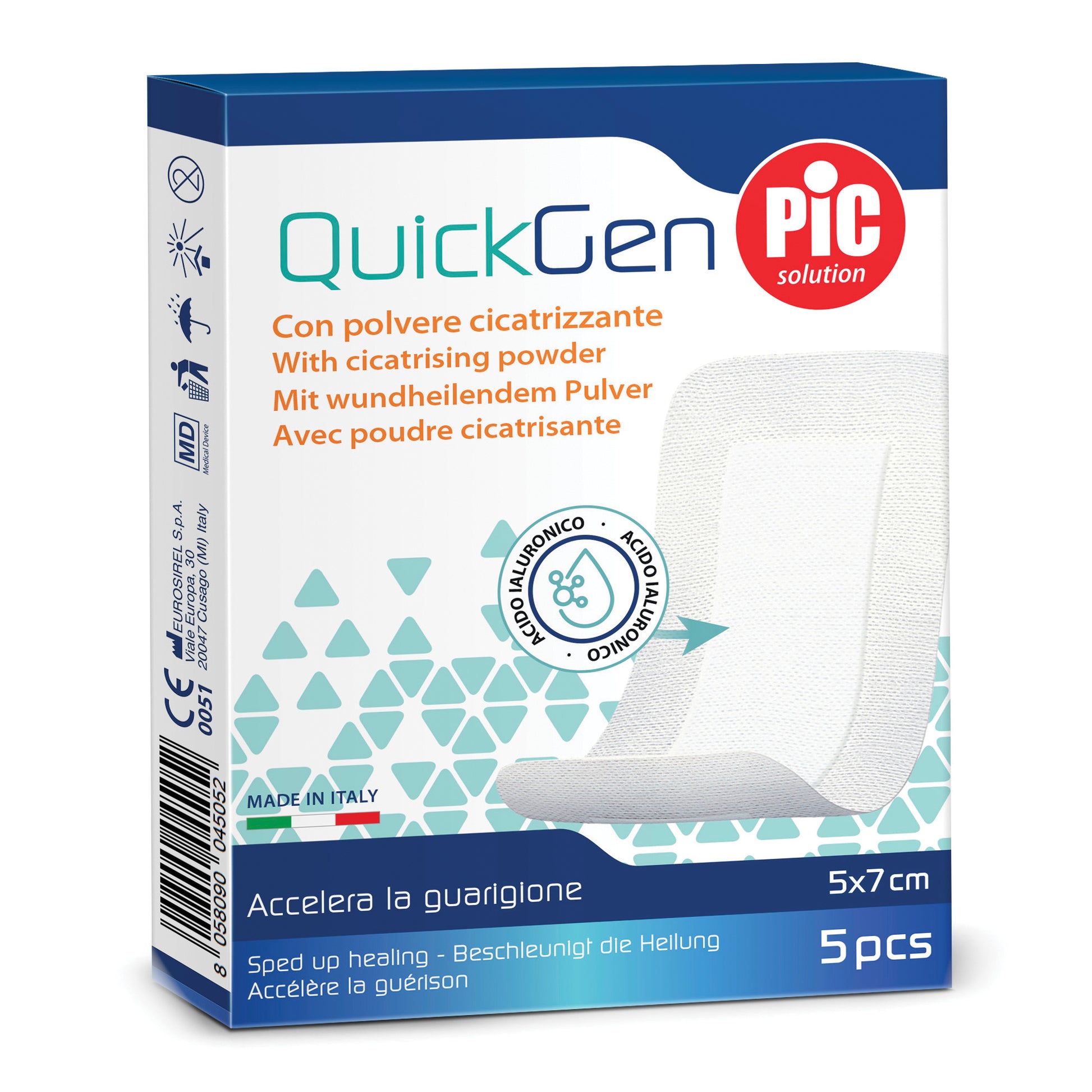 QUICKGEN Cer.Cicatr. 5x7,5x5