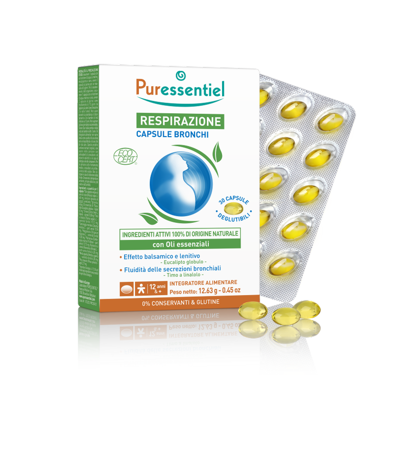 Puressentiel Capsule Respiratorie Bronchiali Bio 30 Capsule