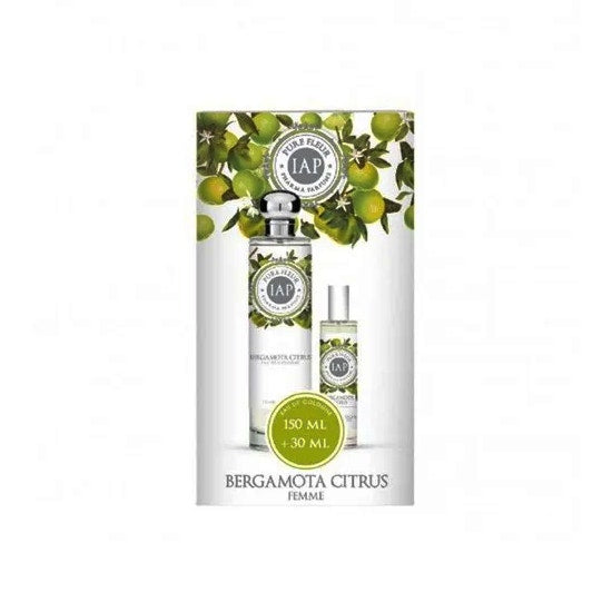 Iap Pharma Cofanetto Duplo Pure Fleur Eau De Cologne Bergamota Citrus 150ml + 30ml