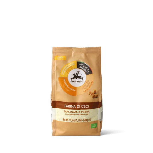 Alce Nero Farina Di Ceci Macinata A Pietra Biologica 500g