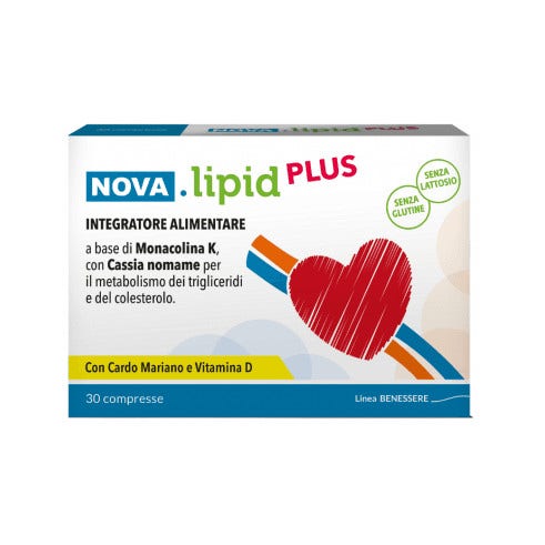 Nova Lipid Plus 30 Compresse: supporto naturale per il colesterolo