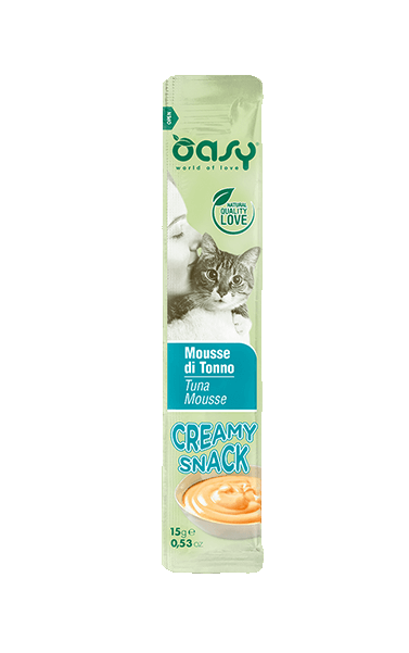 OASY SNACK CAT CREAMY TONNO