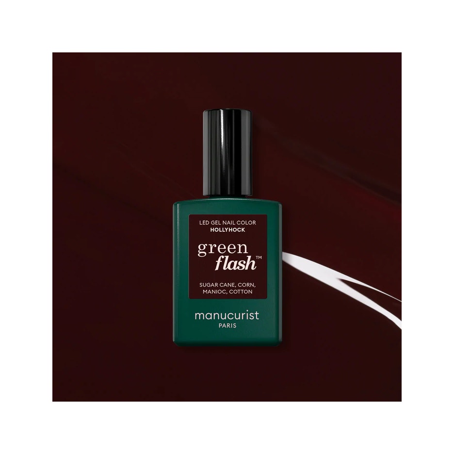 Manucurist Green Flash Smalto Semipermanente Hollyhock 15ml