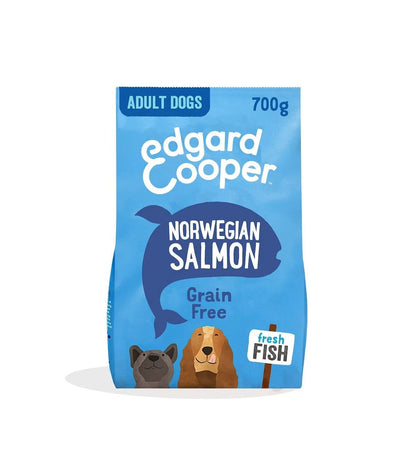 Edgard & Cooper Adult Salmone Norvegese Senza Cereali Crocchette per Cani 700g