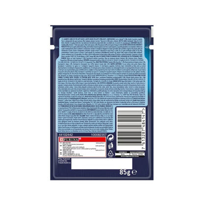 Purina Felix Le Ghiottonerie Gusto Salmone Cibo Umido Gatti Adulti Busta 85g