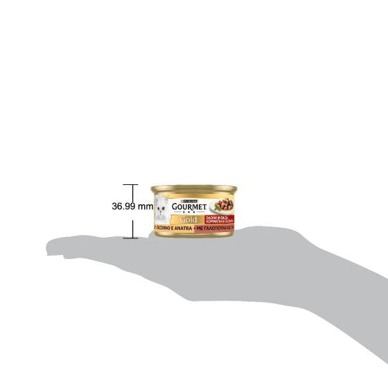 Purina Gourmet Gold Dadini In Salsa Con Tacchino E Anatra Per Gatti Lattina 85g