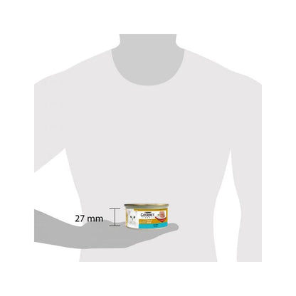 Purina Gourmet Gold Tortini Con Tonno Per Gatti Lattina 85g