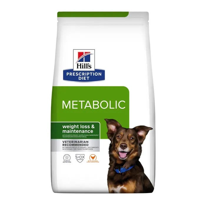 Hill's Prescription Diet Metabolic Crocchette Al Pollo Per Cani Sacco 10kg