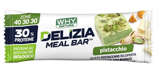 Whynature Delizia Meal Barretta Proteica Pistacchio 50g