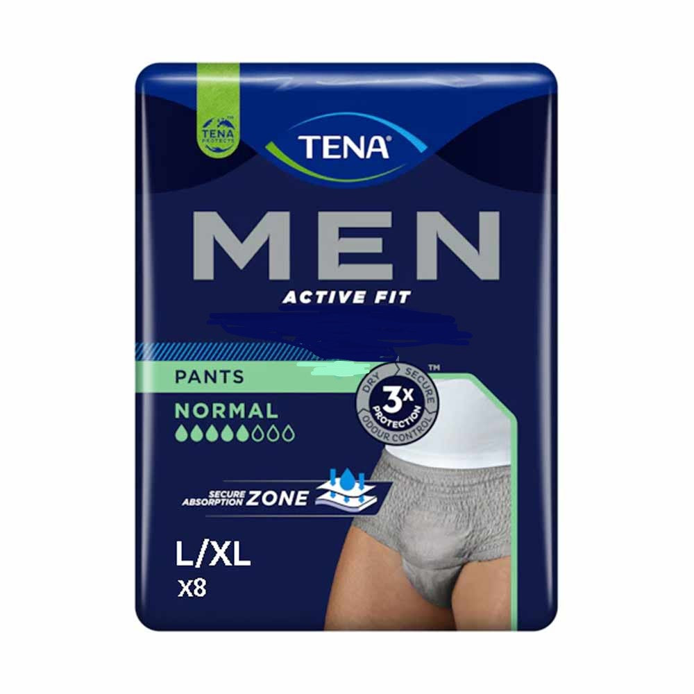 TENA MEN ACTIVE FIT GREV L/XL