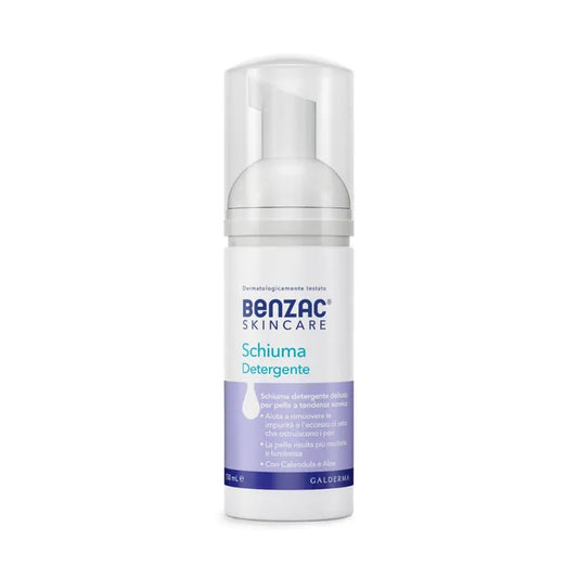 Benzac Skincare Schiuma Detergente Viso Pelle Acneica 130ml