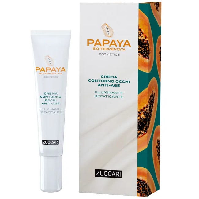 Papaya Cosmetics Crema Contorno Occhi Anti-Age Illuminante/Defaticante 18ml
