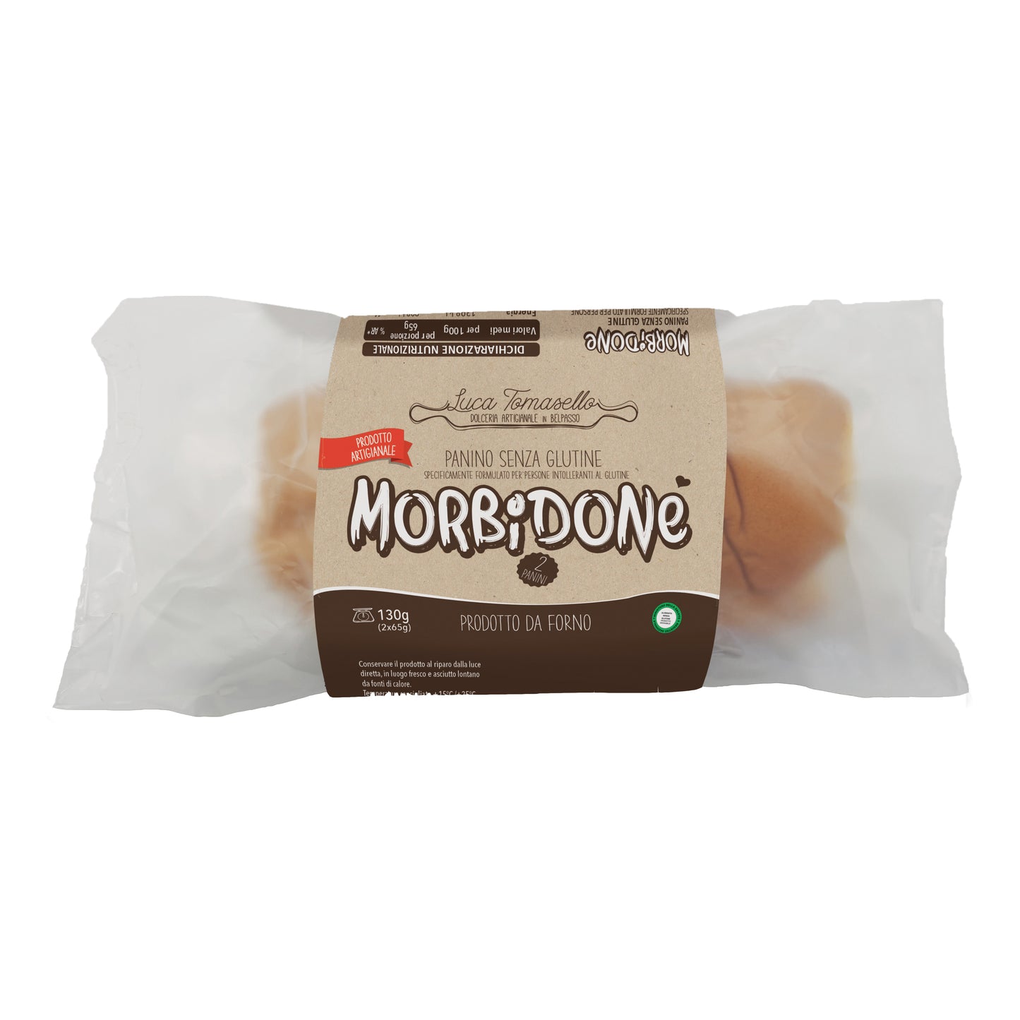 L TOMASELLO Morbidone Panino 130g