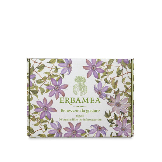 Erbamea Scatola Regalo Benessere Da Gustare Infusi 36 Bustine