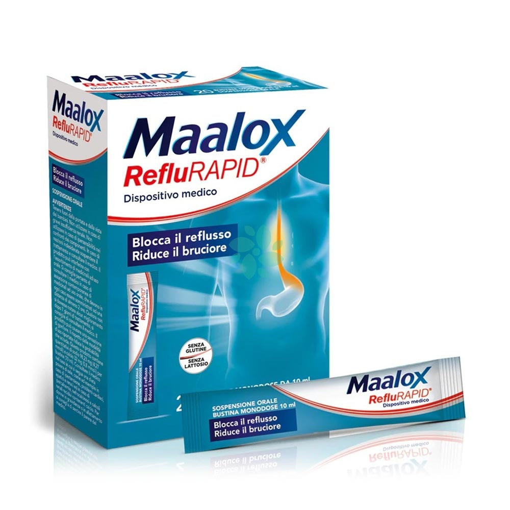 MAALOX REFLURAPID 20BUST TP