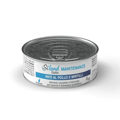 Siland Maintenance Cibo Umido Patè Pollo/Mirtilli Gatti Adulti 85g