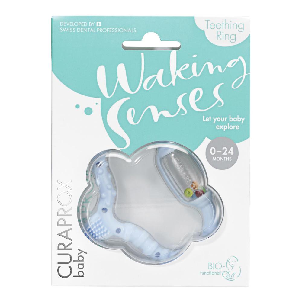 CURAPROX ANELLO DENTIZIONE BLU